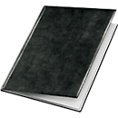 Cahier à pochettes plastiques Exquisit VELOFLEX, pour format A4, 10 pochettes, noir