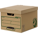 Caisse d'archives Fellowes Bankers Box® Earth, Heavy Duty, très résistant, avec couvercle, carton recyclé à 100 %, 10 p.