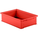 Caja apilable 14/6-2 H, 16 unidades, 12 l, rojo 