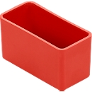 Caja insertable EK 301, rojo, PS, 50 unidades