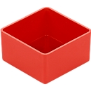 Caja insertable EK 302, rojo, PS, 40 unidades