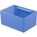 Caja insertable EK 4041, PP, azul, 40 unidades