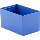 Caja insertable EK 6042, PP, azul, 20 unidades