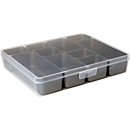 Caja para piezas pequeñas Sunware Q-line Mixed, 10 compartimentos