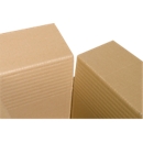 Cajas de cartón ondulado, 585x385x370 mm, rectangulares, 10 piezas
