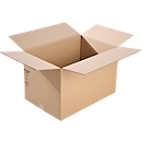 Cajas de cartón ondulado, 585x385x370 mm, rectangulares, 10 piezas