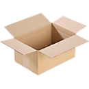 Cajas de embalaje de cartón ondulado, ancho 192 x fondo 292 x alto 150 mm, rectangulares