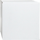 Cajas plegables de cartón ondulado blanco, de una sola pared, 300 x 300 x 300 mm