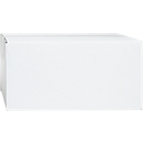 Cajas plegables de cartón ondulado blanco, de una sola pared, 400 x 300 x 200 mm