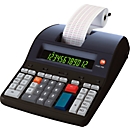 Calculatrice de bureau TA 1121 PD, écran LCD à 12 chiffres, rouleau de papier, L 210 x P 310 x H 80 mm