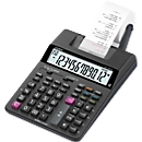 Calculatrice du bureau avec impression HR-150RCE Casio, écran LC 12 chiffres, épaisseur du papier 58 mm