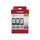 Canon PG-545XL x2 /CL-546XL Multi Pack - 3er-Pack - Hohe Ergiebigkeit - Schwarz, Farbe (Cyan, Magenta, Gelb)