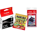 Canon Tintenpatrone PGI525PGBK/CLI526C/M/Y Sparset + Haribo Saftbären GRATIS, original