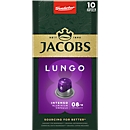 Capsules de café Jacobs Lungo 8 Classico, café torréfié, 10 x 52 g, compatible Nespresso®, certifié UTZ