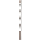 Card sorting boards Eichner 9219 series, 1 to 3 rows available, Index, H 1350 x W 80 mm