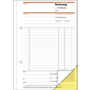 Carnet de factures avec numérotation continue SD131 sigel®, format A5 portrait, 2 x 50 feuilles,