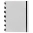 Carnet de notes Easy, A4, KolmaFlex, 100 feuilles, 5 mm, quadrillé, incolore