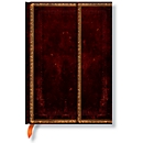 Carnet de notes reliure à l'ancienne Noir marocain Midi Paperblanks