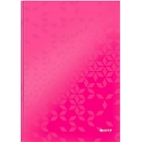 Carnet de notes WOW 4626 LEITZ, format A4, quadrillé, rose