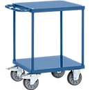 Carrito de transporte con plataformas de chapa de acero, L 1047 x An 509 x Al 860 mm