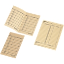 Carte de pointage BÜRK, fiche de salaire hebdomadaire, pour pointeuse ZS3200/ZS5200, 500 p.