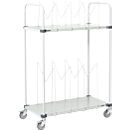 Carton trolley series TPB, 2 levels, 8 arched subdividers, movable