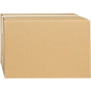 Cartons pliables et ondulés, 1 cannelure, 325 x 295 x 160 mm, brun