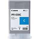 Cartouche d'encre Canon PFI-030C, 55 ml, pack individuel, cyan