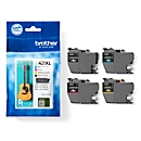 Cartouches d'encre originales Brother LC-421XL CMYK, Mixpack, noir, cyan, magenta, jaune