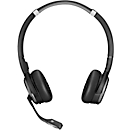 Casque d'écoute DECT EPOS | Sennheiser IMPACT SDW 5061, sans fil, binaural, avec serre-tête, optimisé pour les communications unifiées, certifié Skype, ActiveGard®, avec dongle DECT