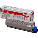 Cassette de toner 43865722 OKI, magenta
