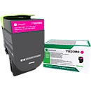 Cassette de toner 71B20M0 Lexmark, magenta