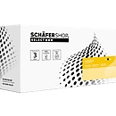 Cassettes de toner SCHÄFER SHOP compatibles avec 305 CMYK HP, pack économique, noir, cyan, magenta, jaune