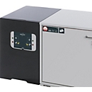 Castors with plinth for asecos safety and acid and alkali cabinets, sheet steel, slate grey, W 1097 x H 30 mm