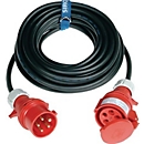 CEE-Verlängerung 16 A 400 V 10m H07RN-F 5x2,5 mm2 schwarz IP44