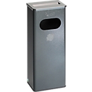 Cendrier/collecteur de déchets, argent antique