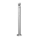 Cendrier sur pied en inox