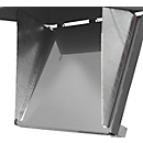 Centreerwand, voor bodemklepcontainers FB 1000 + 1500 + 2000, gegalvaniseerd