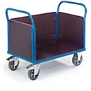Chariot à 3 dossiers, 1000 x 680 mm, capacité de charge 1200 kg
