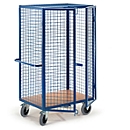 Chariot à armoire avec grille porte ver. à tige 1000 x 700 o.E. FS