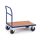 Chariot avec poignée de poussée, 850 x 500 mm
