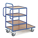Chariot de préparation de commandes - 4 étages - capacité de charge 250 kg