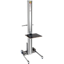 Chariot élévateur électrique WP300 EM, capacité de charge 300 kg, inox, mât allongé