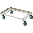 Châssis mobile alu,  811 x 611 mm, capacité de charge 130 kg