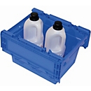 Chemicaliënbox voor asecos veiligheids- en chemiekasten, polypropyleen, blauw, B 410 x D 300 x H 260 mm