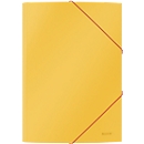 Chemise en carton à 3 rabats et élastiques Cosy Leitz®, jusqu'à 150 feuilles, jaune