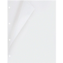 Chemise FolderSys Premium, A4, jusqu'à 40 feuilles, L 240 x H 315 mm, perforée, ouverte en haut et sur le bord perforé, indélébile, PE, transparent, 10 pièces