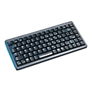 CHERRY Compact-Keyboard G84-4100 - Tastatur - Französisch - Schwarz
