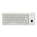 CHERRY Compact-Keyboard G84-4400 - Tastatur - Deutsch - Hellgrau