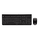 CHERRY DC 2000 - Tastatur-und-Maus-Set - USB - Pan-Nordic - Schwarz